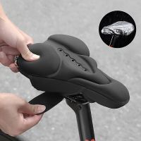 west biking funda de sillin de bicicleta de silicona altamente elasticacojin de sillin de bicicleta suave y transpirabl