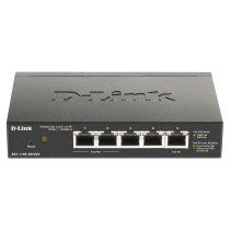 D-Link DGS-1100-05PDV2 switch Gestionado Gigabit Ethernet (10/100/1000) EnergÃa sobre Ethernet (PoE) Negro