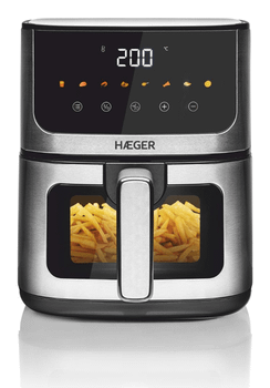 HAEGER MAGIC WINDOW DIGITAL Freidora sin aceite 4.7L
