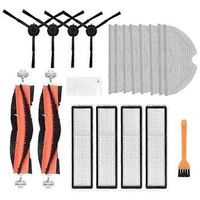 cepillo principal desmontable filtro hepa cepillos laterales pano de fregona para aspiradora xiaomi dreame d9 l10 pro