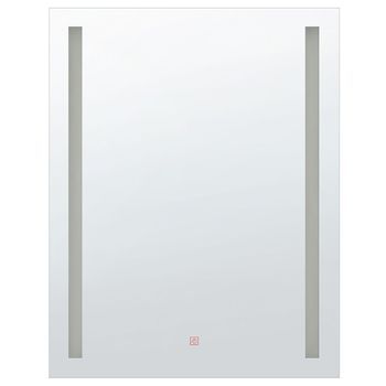 Espejo Led De Pared 70 X 90 Cm Rectangular Moderno Vintage Baño Maquillaje Dormitorio Martinet
