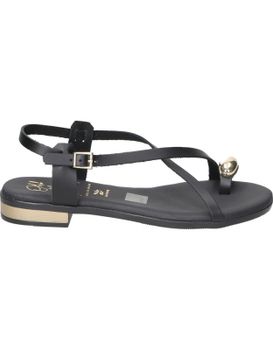 Sandalias De Dedo Para Mujer Lrk 5587 Negro 38