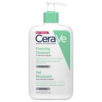 cerave facial foaming cleanser for face  body