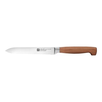 ZWILLING VIER STERNE Cuchillo universal 13 cm, con sierra, Kotibe