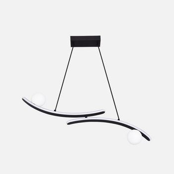 Fabrilamp Colgante Fermoselle 24w 6w 4000k Negro Regx82x9 Cm 2550lm