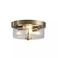 plafon de techo para banos preston 2 luces