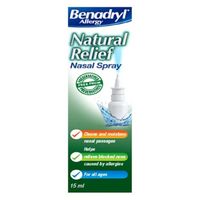 benadryl natural relief nasal spray
