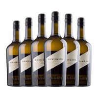 sanchez romate vino generoso fino marismeno jerez-xeres-sherry media botella 37 cl 15 vol pack de 6 unidades