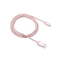 certified mfi braided cable usb to lightning rose