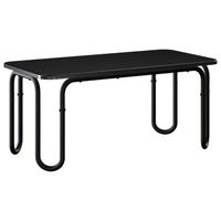 mesa de centro 795x40x36 cm acero - negro