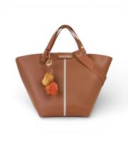 valentino para mujer vbs9ov04 bolso shopper marron osfa casual poliuretano