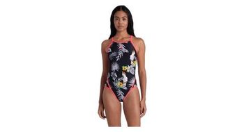 Traje de bano arena  p verano  p tropical mujer negro   naranja