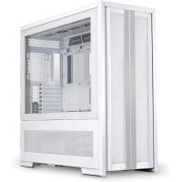 lian-li v3000 plus midi tower cristal templado usb-c blanca