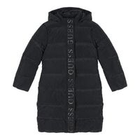guess abrigo de plumas hooded ls long puffer para nina