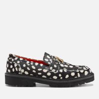 vinnys x soulland palace leather pony hair loafer - uk 8