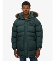 superdry para hombre m5012208a parka larga everest baffled verde s casual poliester