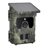 camara de caza con panel solar hc600a 24mp 1080p al aire libre ip65 impermeable vision nocturna por infrarrojos monitori