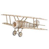 avion de aeromodelismo de madera de balsa mini sopwith camel de 380 mm de envergadura de tony ray rc kit