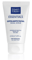 martiderm essentials exfoliante facial 50 ml