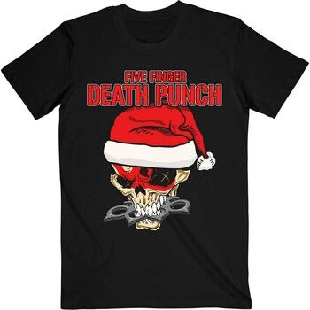 Five Finger Death Punch Tops y Camisetas Santa Knucklehead para mujer