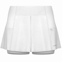 falda head performance blanco plata