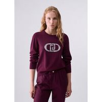 liu jo jersey punto con logo monograma para mujer
