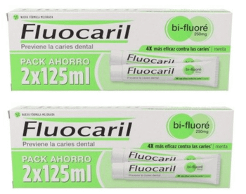 Fluocaril Bi Fluore 4x125 ml PACK AHORRO