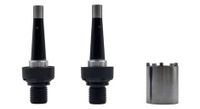 kit de ejes de pedales look keo blade 56 mm negro