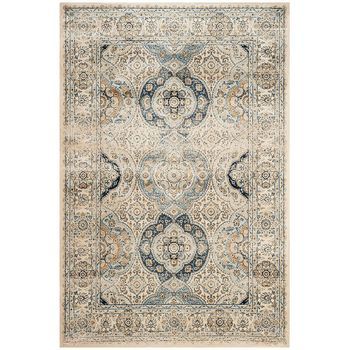 Alfombra Vintage Oriental - (290x200 Cm) - Camil Marrón
