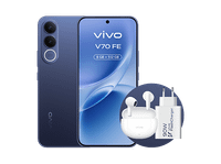 vivo bundle v70 fe ocean blue 512gb 8gb ram 683 amoled dimensity 7360-turbo 7000 mah