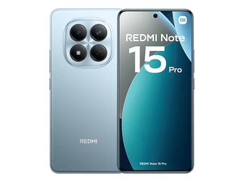Xiaomi Redmi Note 15 Pro, Azul glaciar, 256 GB, 8 GB RAM, 6.77