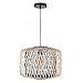 colgante bamboo d39cm 1xe27 en bambu negro y natural