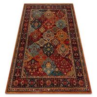 alfombra de lana polonia samari ornamento rubi 235x350 cm