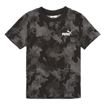 Puma Camiseta ESS CAMO AOP Tee para niño