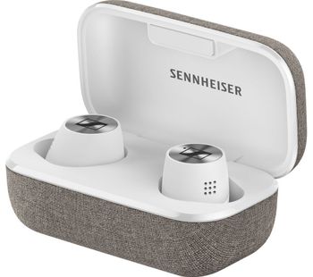 SENNHEISER Momentum True Wireless 2 Bluetooth Noise-Cancelling Earphones - White & Grey, White