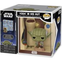 figura funko pop nooks star wars yoda in his hut vinilo coleccionable