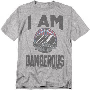 Top Gun Camiseta The I Am Dangerous para hombre