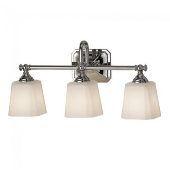 Aplique de pared para baños concord (3 luces)
