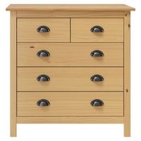 mesita de noche  armario de noche  mesa de noche hill madera maciza de pino 79x40x80 cm