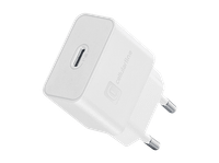 cargador movil - cellularline usb c charger 15 w carga rapida 110240 v universal blanco