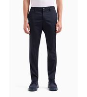 ax armani exchange para hombre 8nzp20zn1rz1583 pantalon solid marino 32 casual algodon