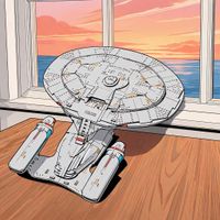3600 piezas de bloques de construccion del modelo de nave espacial de la pelicula enterprise space trek completamente nuevos para exploracion espacial regalo