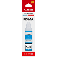 cartucho canon botella 70ml cyan gi-590c