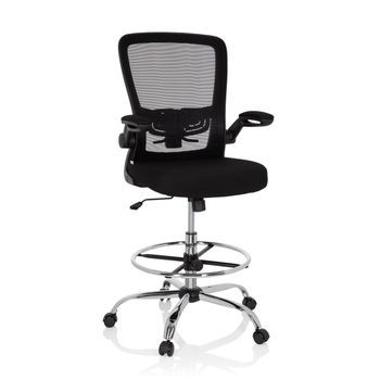Silla De Trabajo / Taburete De Trabajo Vendo Work Tela / Malla Negro