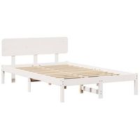 estructura de cama con cabecera 120 x 200 cm