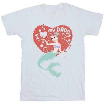 Disney Camiseta The Little Mermaid Daddy para hombre