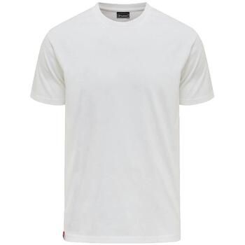 hummel Camiseta T-shirt RED BASIC blanc para mujer