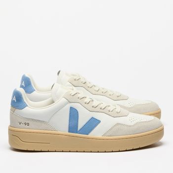 Veja Women's V-90 Bastille Leather Trainers - UK 7