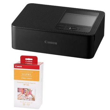 Impresora Fotográfica Wi-Fi Canon Selphy CP1500 Negra Sublimación Térmica