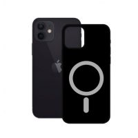 ksix soft magcharge funda negra para iphone 12 mini